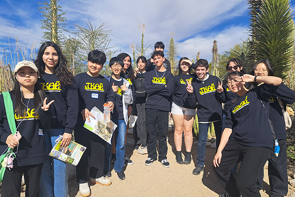 TKAP students on a local field trip